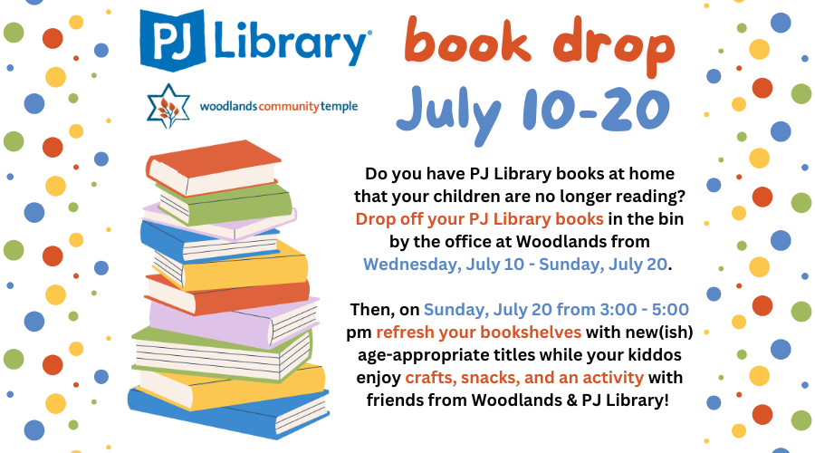 PJ Library Playdate & Book Swap with Woodlands Community Temple